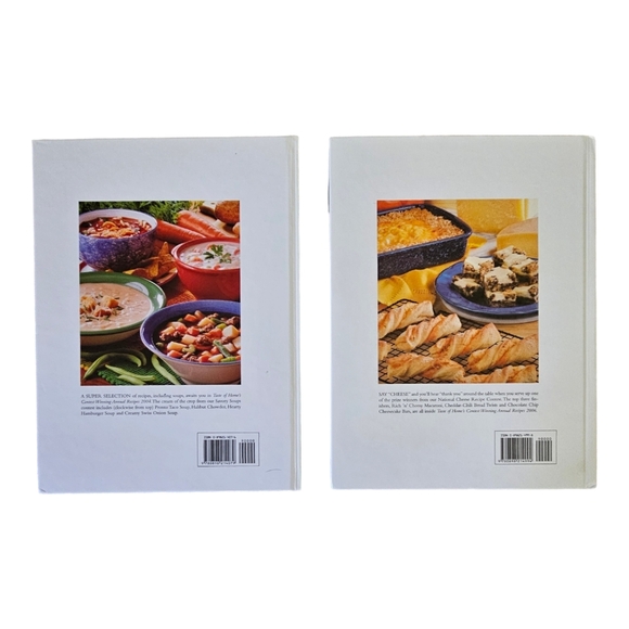 Taste of Home Contest Winning Recipe Books Cookbooks Hardcover Set of Two - Picture 2 of 14